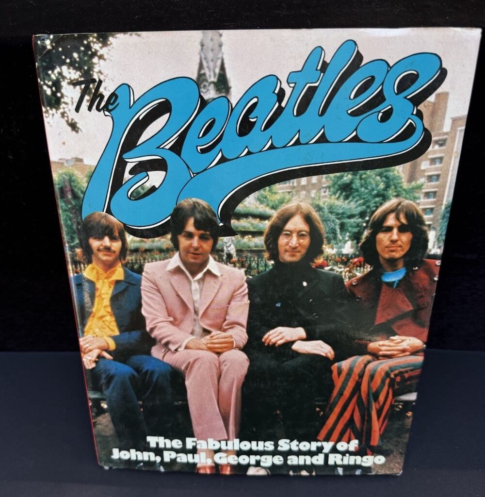 The Beatles: The Fabulous Story Hardcover Illustrated Music Biography